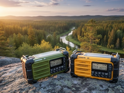 Premium oplaadbare radio DAB+/FM incl. noodfuncties - Sangean SDR-900DAB